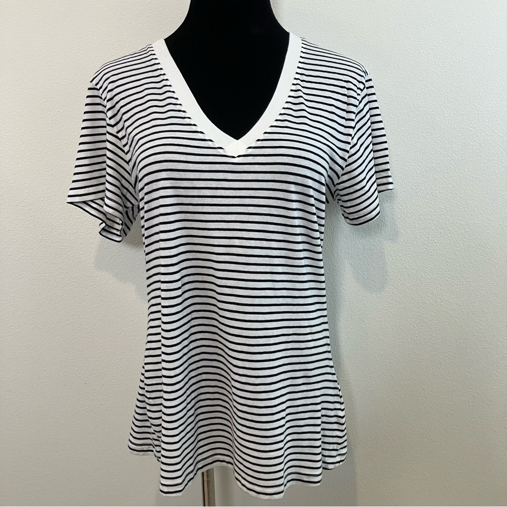 V-Neck Short Sleeve Tee - Picture 8 of 8